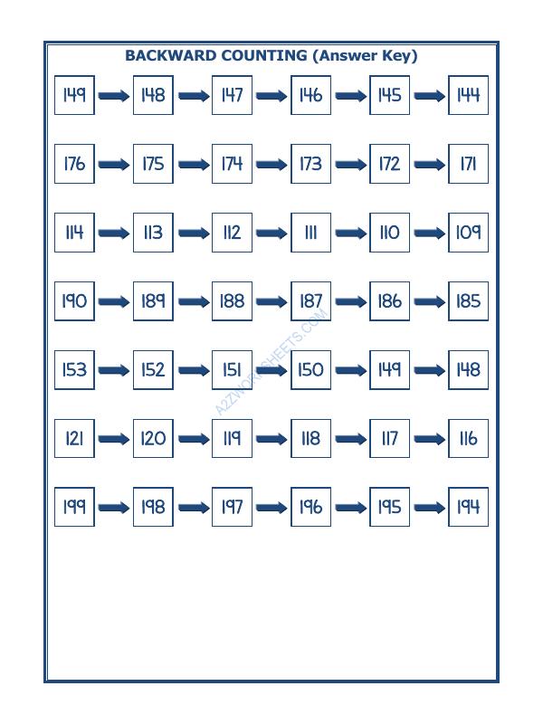 A2ZWorksheets:Maths-Numbers-Backward Counting - 07