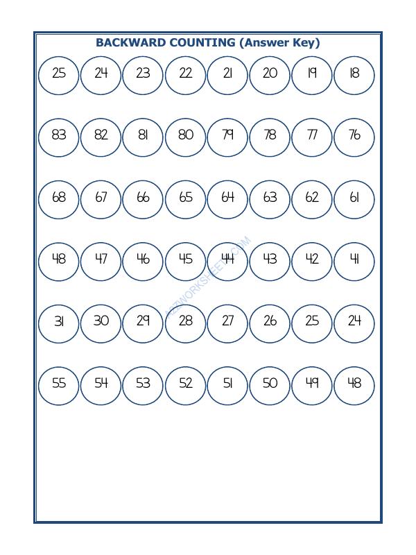 A2ZWorksheets:Maths-Numbers-Backward Counting - 13