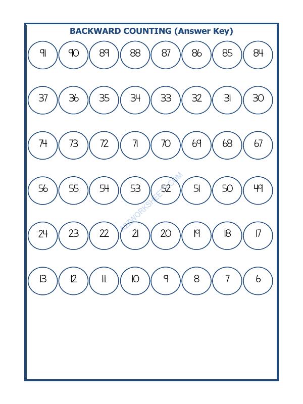 A2ZWorksheets:Maths-Numbers-Backward Counting - 19