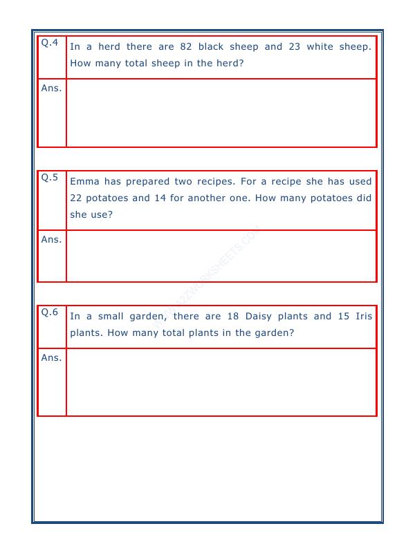 A2ZWorksheets:Maths-Addition-Addition Word Problems - 03