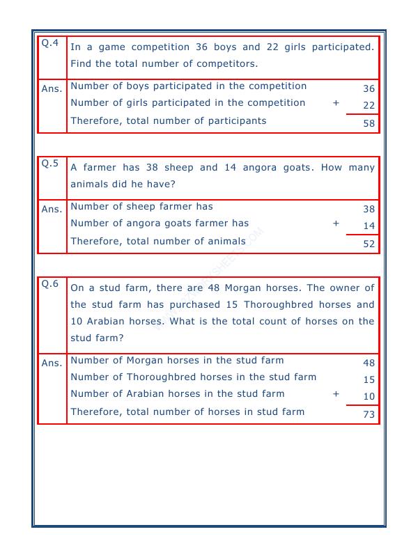 A2ZWorksheets:Maths-Addition-Addition Word Problems - 06