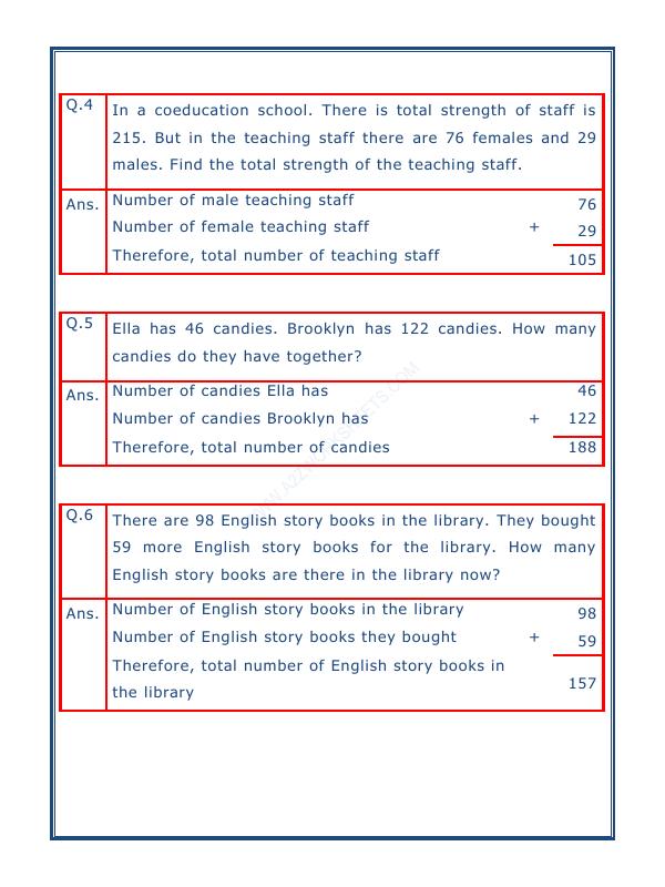 A2ZWorksheets:Maths-Addition-Addition Word Problems - 08