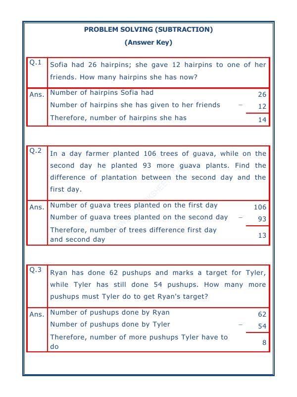 A2ZWorksheets:Maths-Subtraction-Subtraction Word Problems - 04