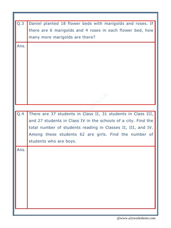 A2ZWorksheets:Maths-Subtraction-Subtraction Word Problems - 05