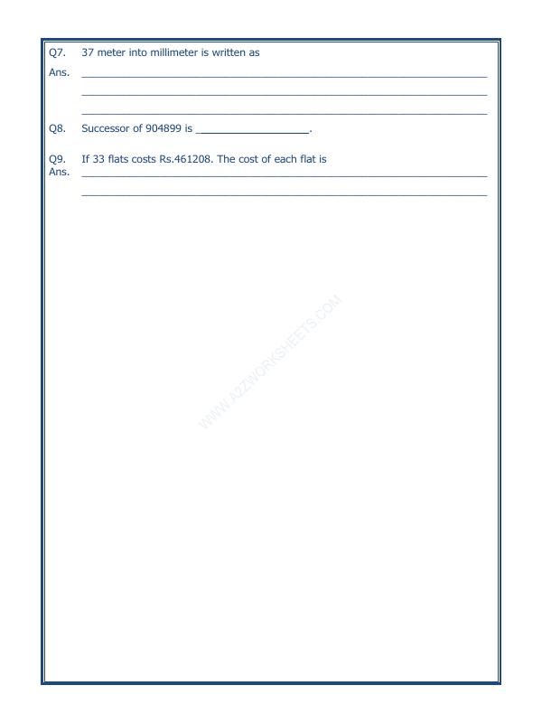 A2ZWorksheets:Maths-Numbers-Knowing Our Numbers-07