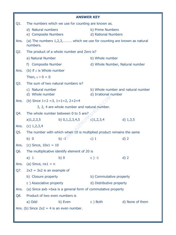 A2ZWorksheets:Maths-Numbers-Whole Numbers - 02