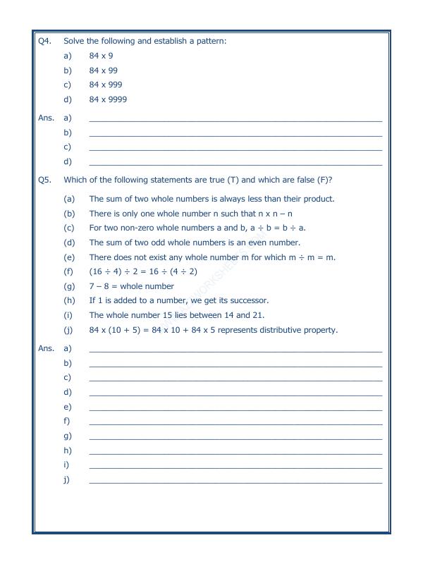 A2ZWorksheets:Maths-Numbers-Whole Numbers - 06