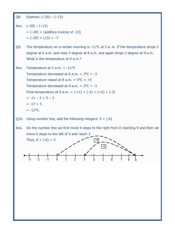 A2ZWorksheets:Maths-Integers-Integers - 03