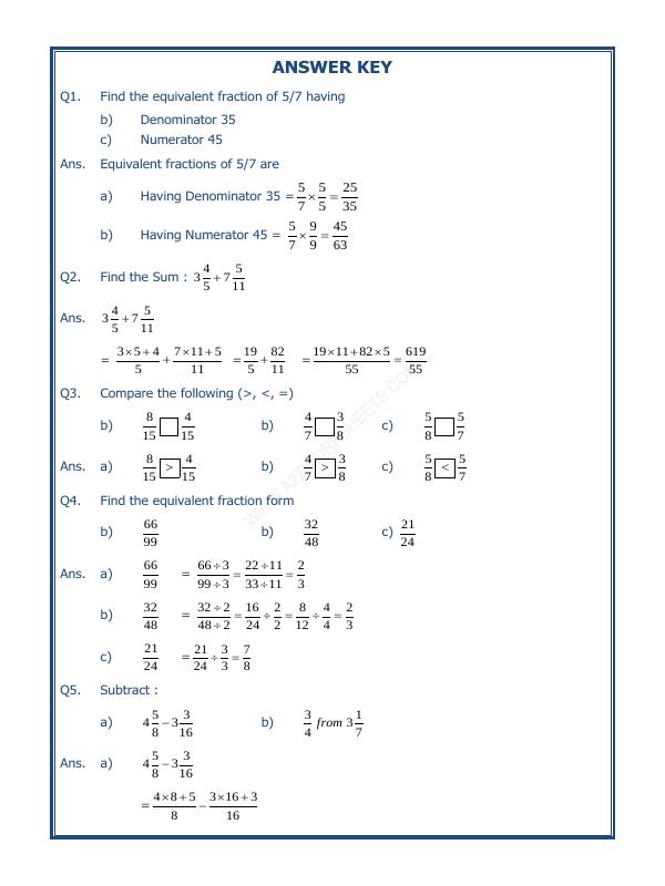 A2ZWorksheets:Maths-Fractions-Fractions - 02