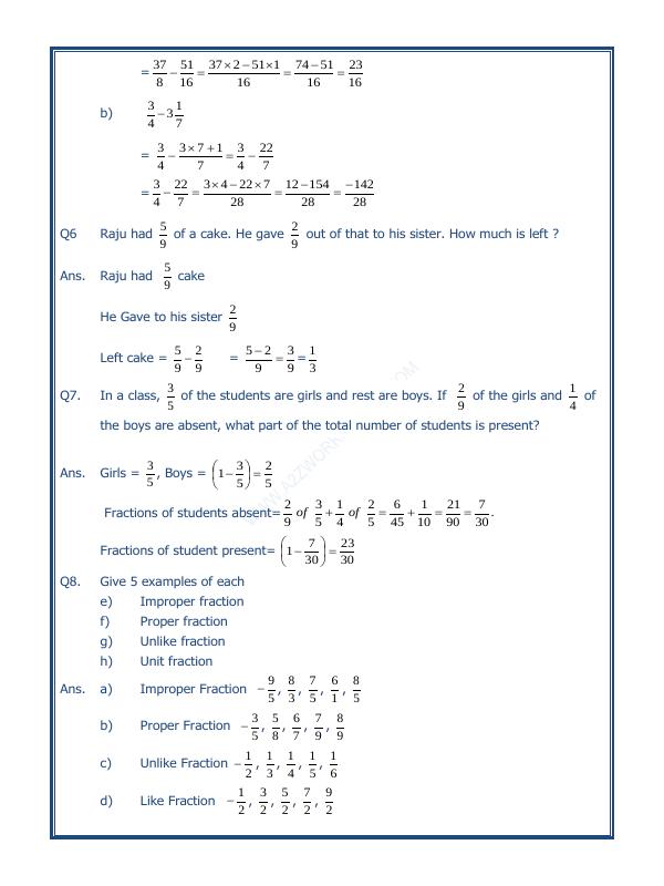 A2ZWorksheets:Maths-Fractions-Fractions - 02