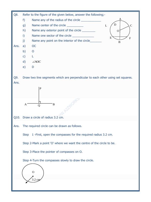A2ZWorksheets:Maths-Geometry-Practical Geometry-01