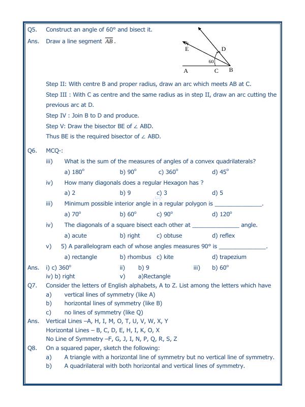 A2ZWorksheets:Maths-Geometry-Practical Geometry-02