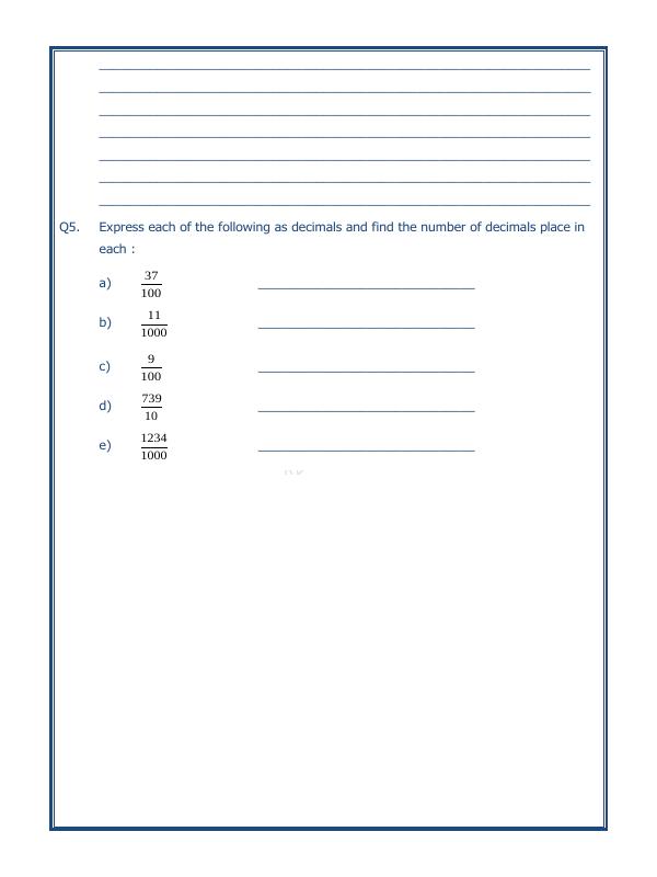 A2ZWorksheets:Maths-Decimals-Decimals - 03