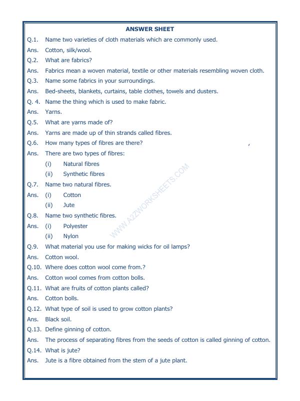 A2ZWorksheets:Science-Basic Necessities-Fibre To Fabric-02