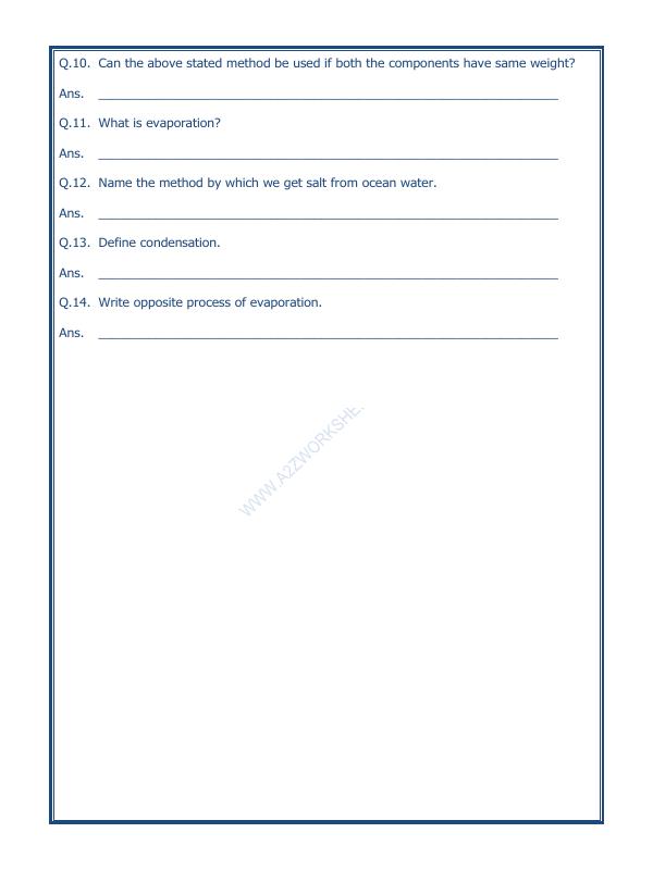 A2ZWorksheets:Science-Metals and Non-metals-Separation Of Substances-02