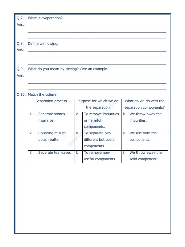 A2ZWorksheets:Science-Metals and Non-metals-Separation Of Substances-03