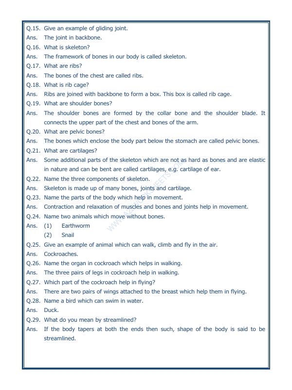 A2ZWorksheets:Science-Humans-Body Movements-02