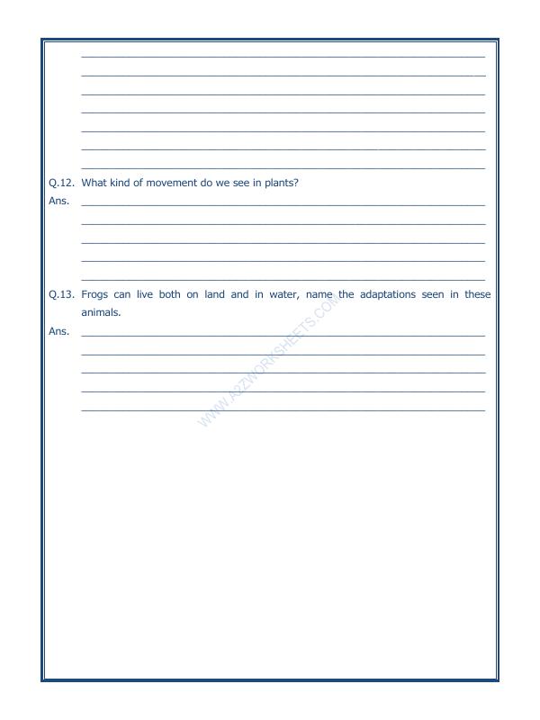 A2ZWorksheets:Science-Environment And Our Surroundings-The Living Organisms And Their Surroundings-02