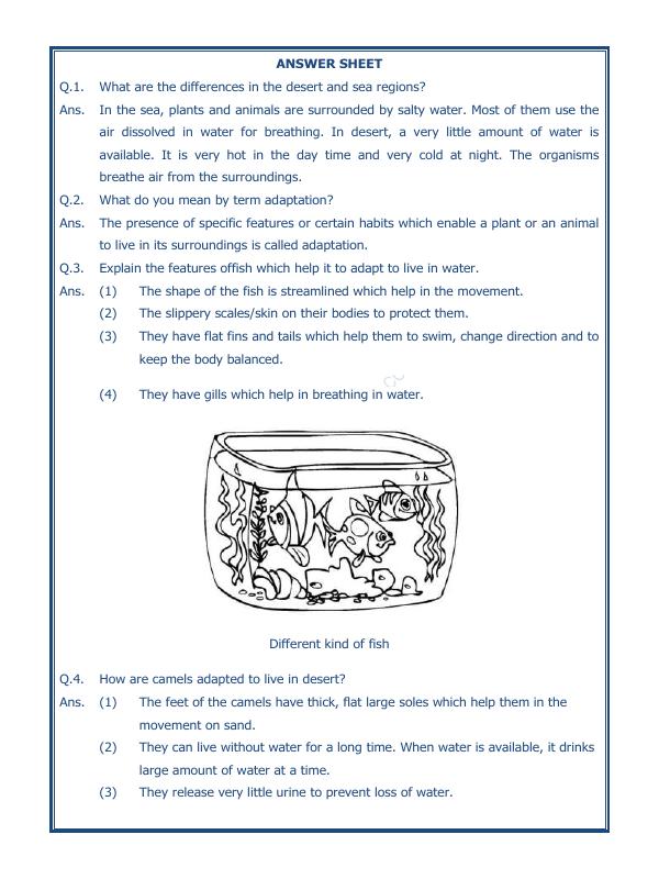 A2ZWorksheets:Science-Environment And Our Surroundings-The Living Organisms And Their Surroundings-02