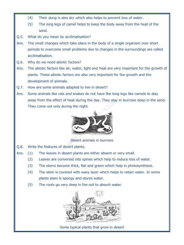 A2ZWorksheets:Science-Environment And Our Surroundings-The Living Organisms And Their Surroundings-02