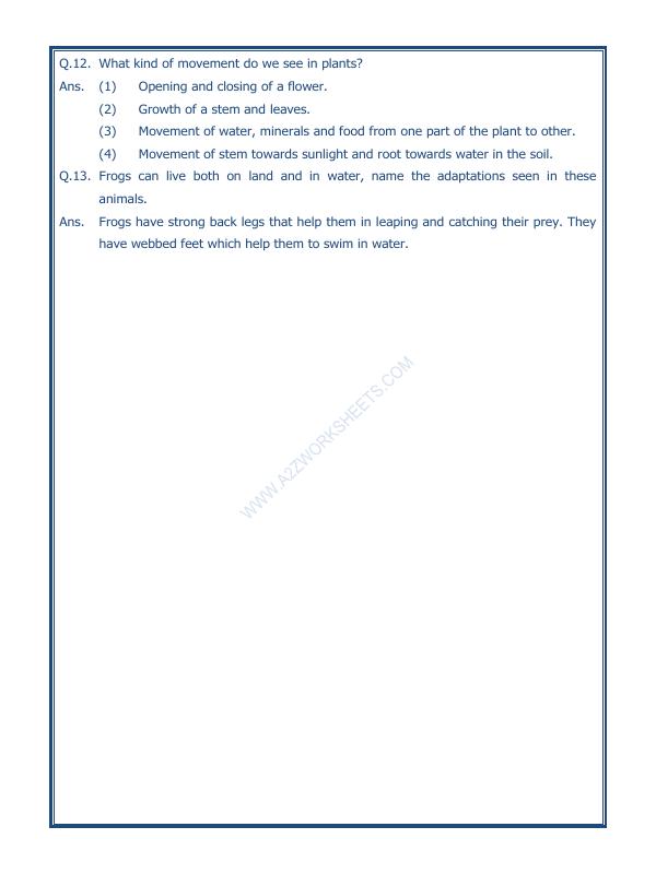 A2ZWorksheets:Science-Environment And Our Surroundings-The Living Organisms And Their Surroundings-02