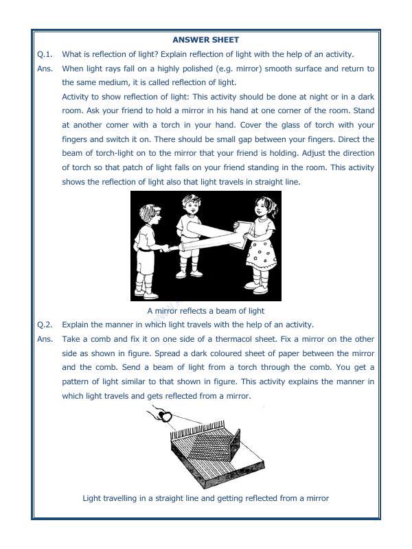 A2ZWorksheets:Science-Light,Shadows And Reflection-Light Shadows And Reflection-03