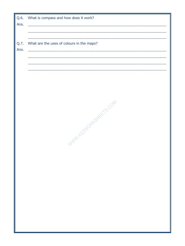 A2ZWorksheets:General Awareness-Maps and Directions-Maps-04