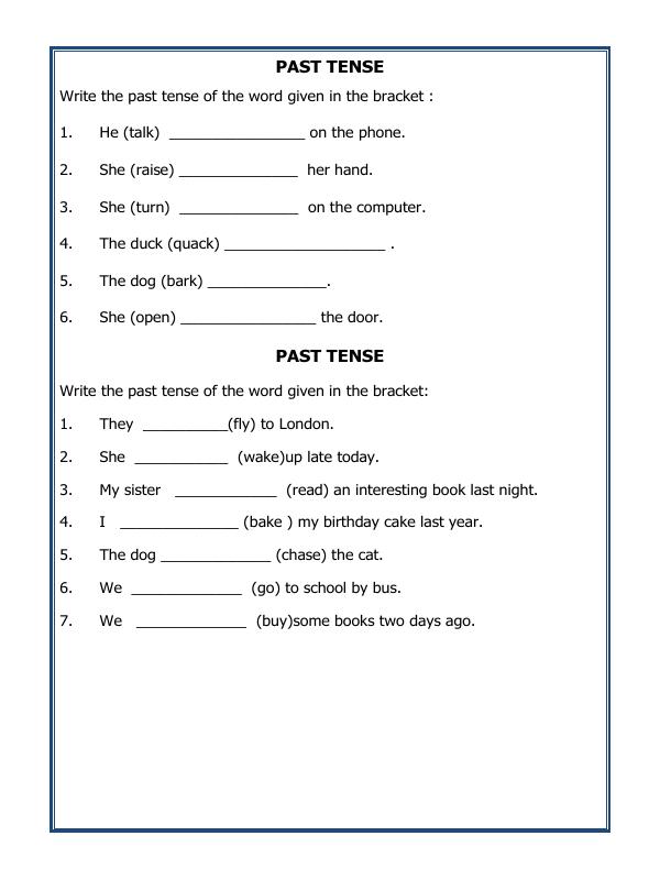 A2ZWorksheets:English-Grammar-Tenses