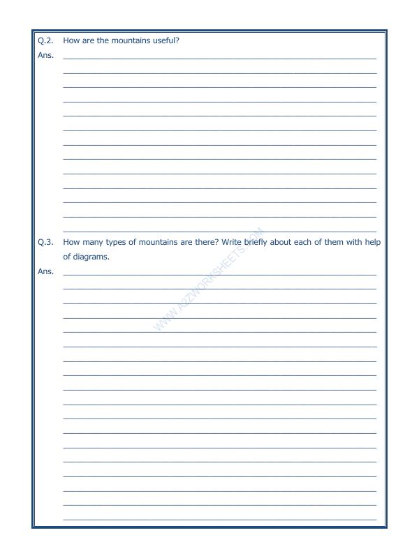 A2ZWorksheets:General Awareness-India and Its Neighbouring Countries-Our Country India-05