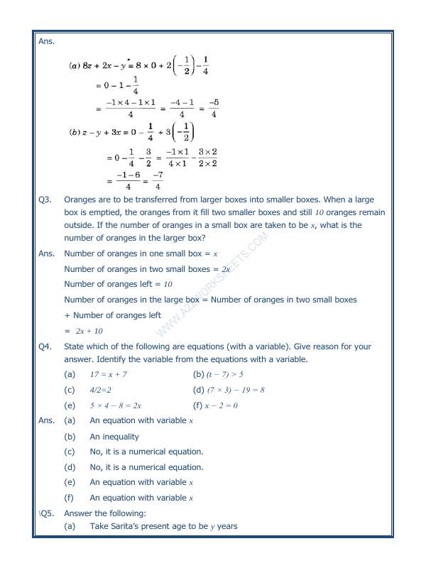 A2ZWorksheets:Maths-Algebra-Algebra-04