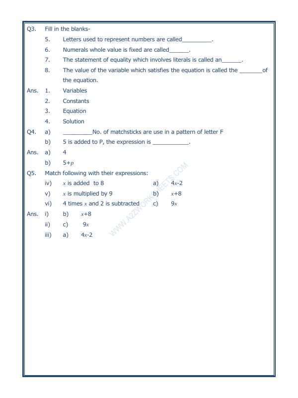 A2ZWorksheets:Maths-Algebra-Algebra-05