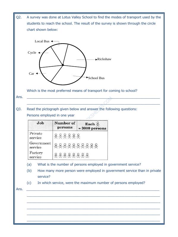 A2ZWorksheets:Maths-Data Handling-Data Handling-02