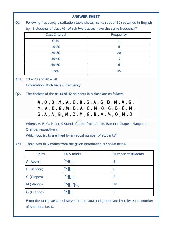 A2ZWorksheets:Maths-Data Handling-Data Handling-03