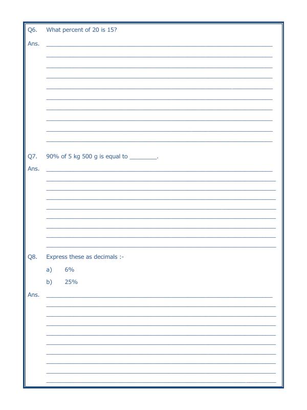 A2ZWorksheets:Maths-Percentage-Percentage-01