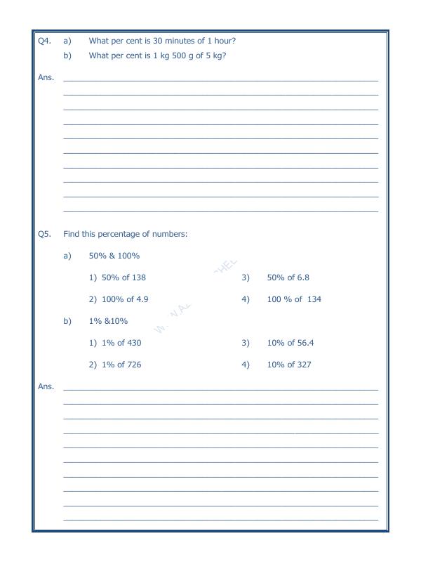 A2ZWorksheets:Maths-Percentage-Percentage-03