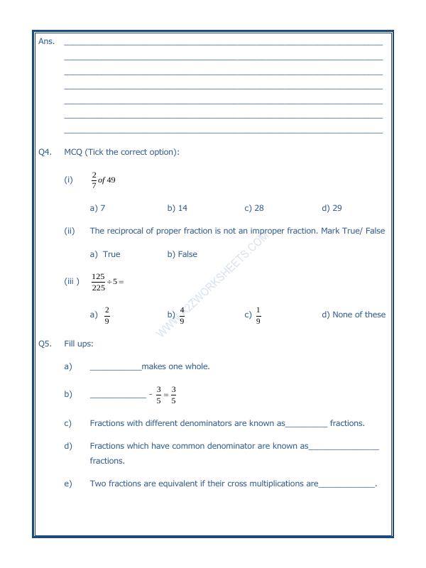 A2ZWorksheets:Maths-Fractions-Fractions-02