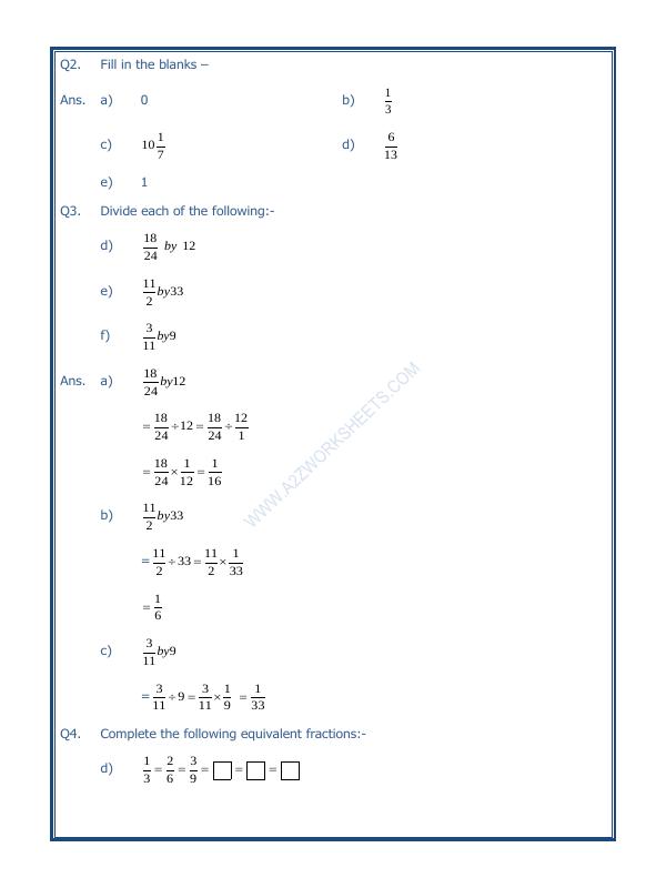 A2ZWorksheets:Maths-Fractions-Fractions-03