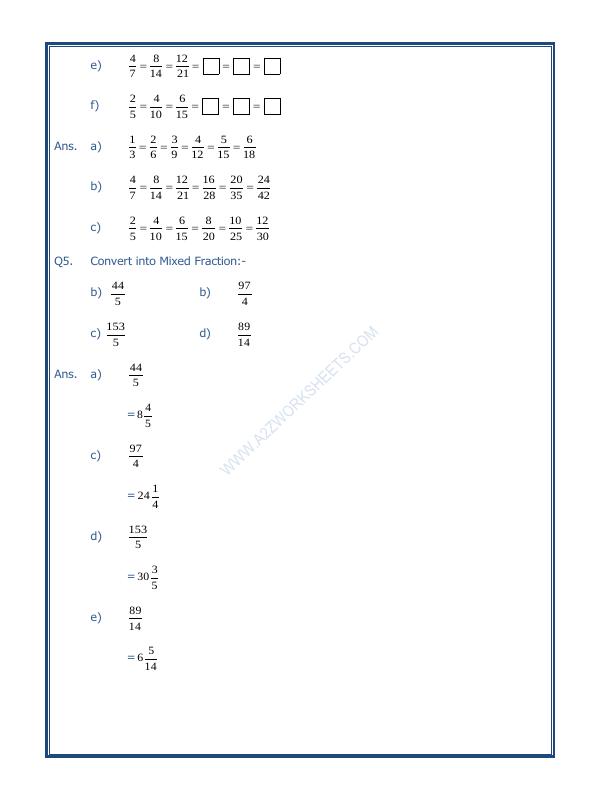 A2ZWorksheets:Maths-Fractions-Fractions-03