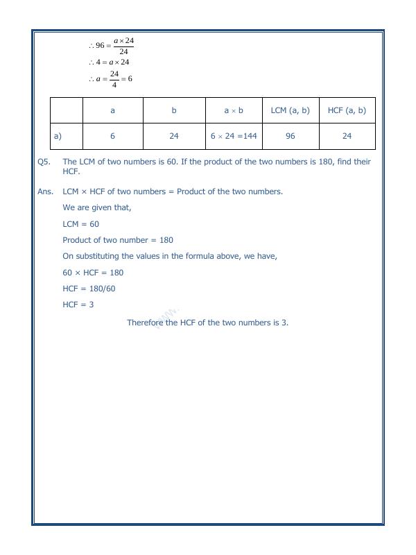 A2ZWorksheets:Maths-LCM and HCF-Hcf and Lcm-02