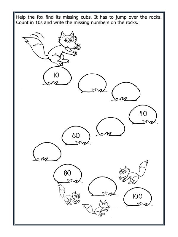 A2ZWorksheets:Maths-Numbers-Skip Counting