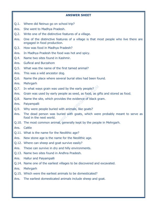 A2ZWorksheets:General Awareness-Culture and Tradition-From Gathering To Growing Food-02