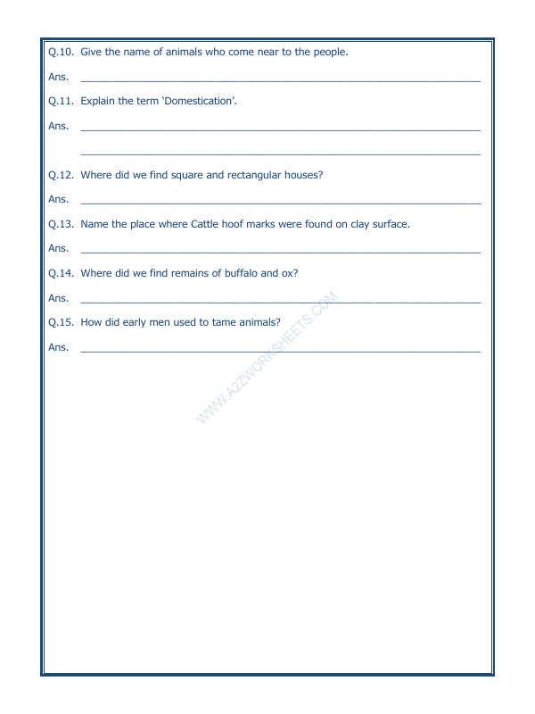A2ZWorksheets:General Awareness-Culture and Tradition-From Gathering To Growing Food-03