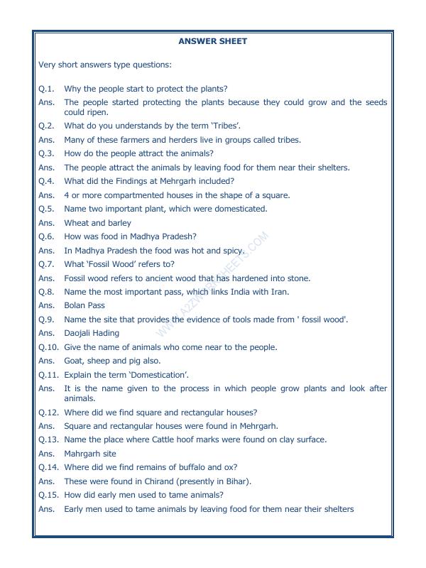 A2ZWorksheets:General Awareness-Culture and Tradition-From Gathering To Growing Food-03
