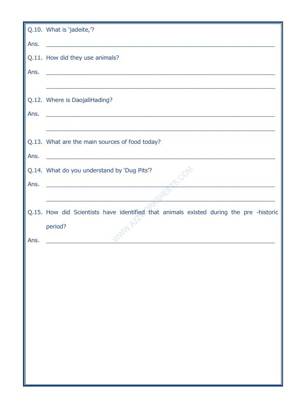 A2ZWorksheets:General Awareness-Culture and Tradition-From Gathering To Growing Food-05