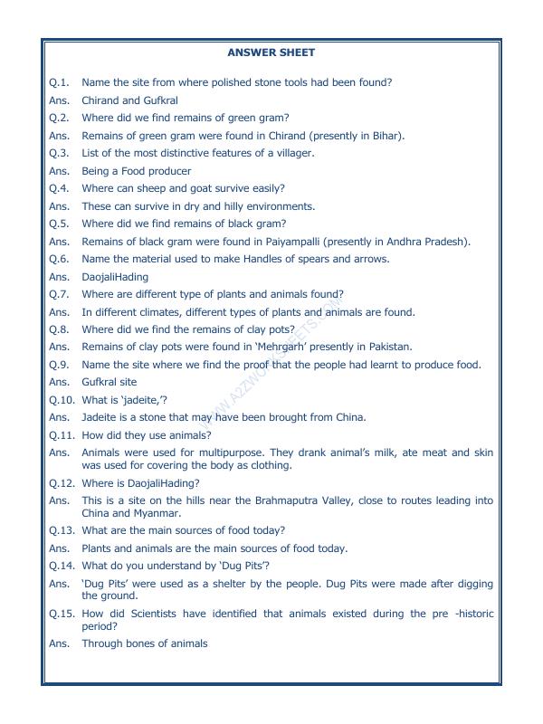 A2ZWorksheets:General Awareness-Culture and Tradition-From Gathering To Growing Food-05