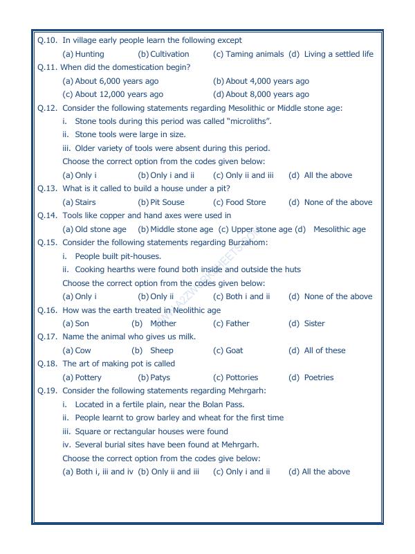 A2ZWorksheets:General Awareness-Culture and Tradition-From Gathering To Growing Food-07