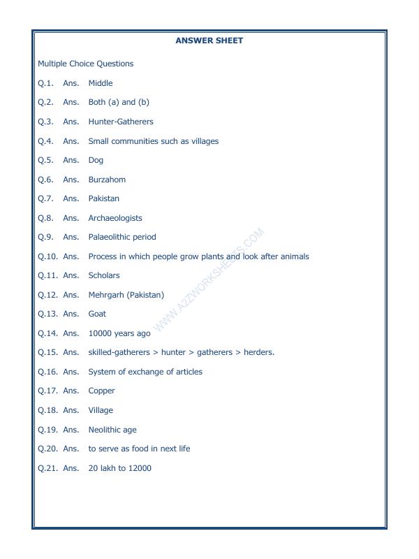 A2ZWorksheets:General Awareness-Culture and Tradition-From Gathering To Growing Food-08