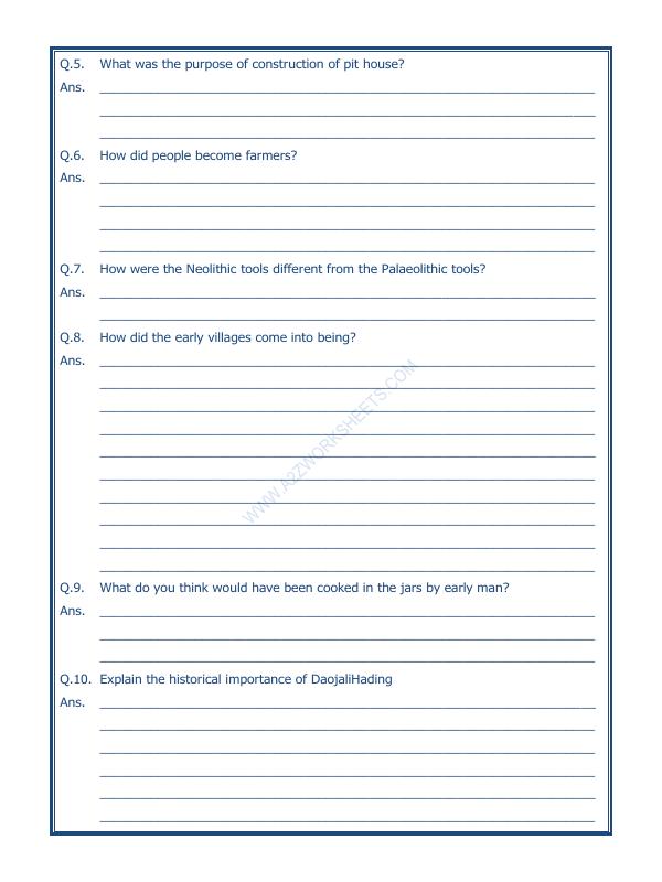 A2ZWorksheets:General Awareness-Culture and Tradition-From Gathering To Growing Food-09