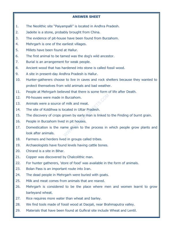 A2ZWorksheets:General Awareness-Culture and Tradition-From Gathering To Growing Food-11