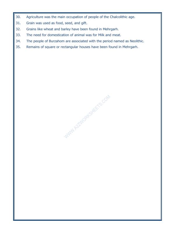 A2ZWorksheets:General Awareness-Culture and Tradition-From Gathering To Growing Food-11